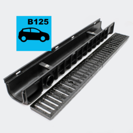Grondgoot tot 12500kg 4x100cm 4 stuks
