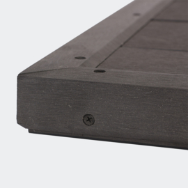 Buitendouche vloerplaat vloerelement Antislip 101x63x5.5 cm bruin