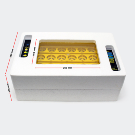 Broedmachine mini kweekmachine 24 eieren met auto keersysteem