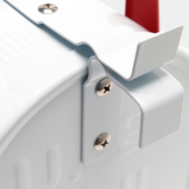 US Mailbox Amerikaans Design wit losse brievenbus