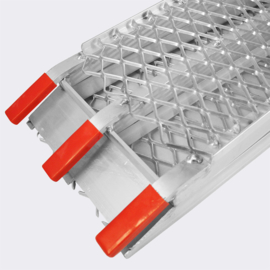 Oprijplaat opvouwbaar draagbaar aluminium 226cm 340kg