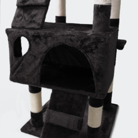 Krabpaal krabboom kattenboom zwart 170cm