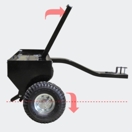 Gazonbeluchter 102 cm trekker zitmaaier