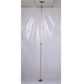 XPO tool Stofbescherming Muur 4x10m Schuifsluiting Film Deur