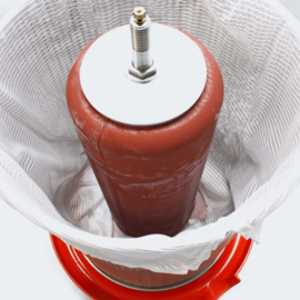 Hydropers inox/rvs fruitpers ciderpers 20 liter 3 bar