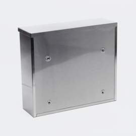 Brievenbus muurmontage V13 inox rvs