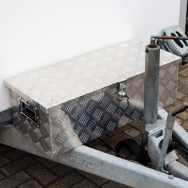 Gereedschapskist aluminium opbergkist koffer 59 liter