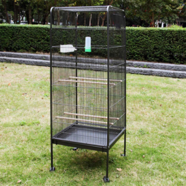 Vogelkooi metaal volière parkiet kanarie extra groot