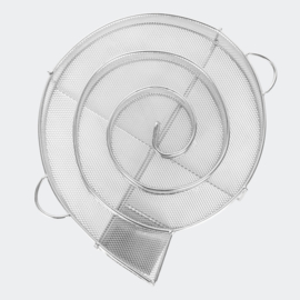 Koude rookgenerator RVS BBQ-rookbak Ø 16cm x 4,5 cm