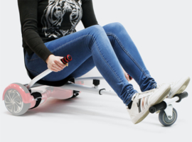 Hoverkart zitje voor Hoverboard rood