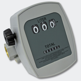 Brandstofteller doseermeter dieselbrandstof 3 bar 10-60 l/min aansluiting 1"