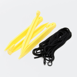 Vissersparaplu 250cm met zijwand 2 ramen wind- en regenbescherming
