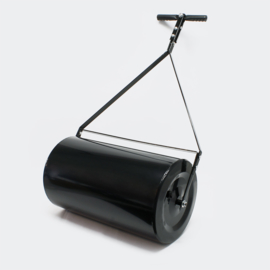 Gazonwals gazonrol zwart 60 cm aanhanger voor zitmaaier