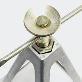 Aluminium jacks steunen caravans en trailers 4 stuks 900kg/stuk