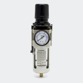 Drukregelaar perslucht met filter en manometer 1,2"