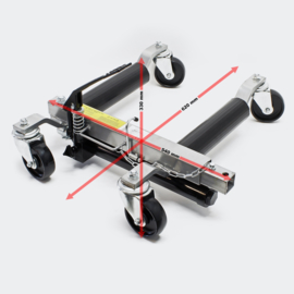 Trolley-jack voor auto's 2 stuks tot 680kg/stuk