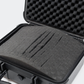 Opbergkoffer Hardcase zwart small 27x24.6x12.4cm