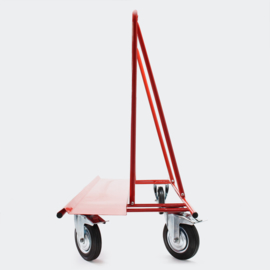 Platformwagen magazijnkar platenwagen tot 800 kg met 4 wielen