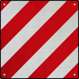 Waarschuwingsbord 500x500mm Spanje/Italië