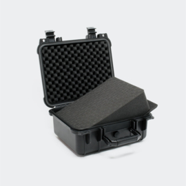 Opbergkoffer Hardcase zwart small 27x24.6x12.4cm