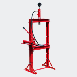 Hydraulische pers werkbank druk tot 12 ton met manometer