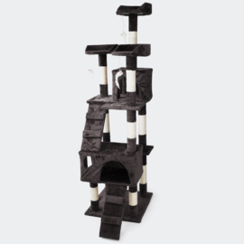 Krabpaal krabboom kattenboom grijs 170cm