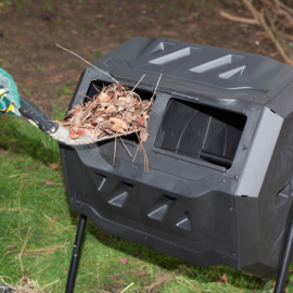 Compostvat trommelcomposteerder 160 liter draaibaar