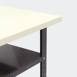 Werktafel metaalgrijs 120x60x95cm