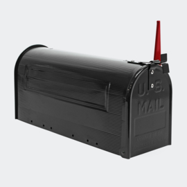 US Mailbox Amerikaans Design zwart losse brievenbus