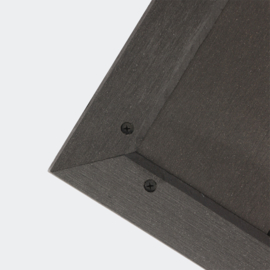 Buitendouche vloerplaat vloerelement Antislip 101x63x5.5 cm bruin