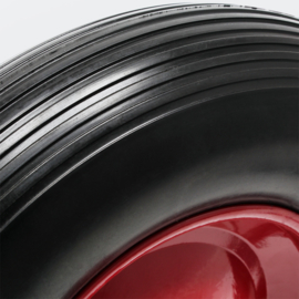 PU-wiel kruiwagenwiel formaat 3.50-8 massief rubber