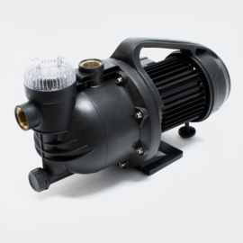 Draagbare elektrische tuinpomp + control 1100W 4600l/h