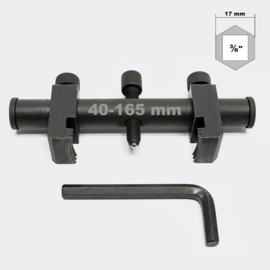 Riemaandrijving katroltrekker krukas klembereik 40-168 mm