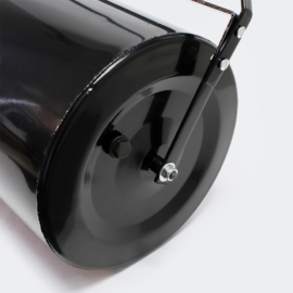 Gazonwals gazonrol zwart 60 cm aanhanger voor zitmaaier