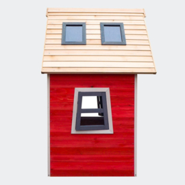 Eco-vriendelijk speelhuis voor kinderen vurenhout houten huis
