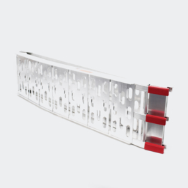 Oprijplaat opvouwbaar draagbaar aluminium 220cm 340kg