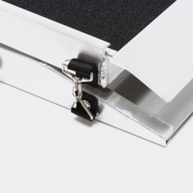 Hondenloopplank opvouwbaar 210x48cm aluminium anti-slip