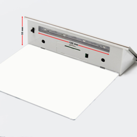 Huisnummer solar LED verlichting wit incl. cijfers/letters