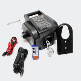 Elektrische kabellier 12V motorlier tot 2267kg + afstandsbediening