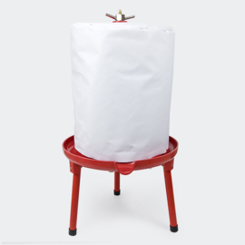 Hydropers inox/rvs fruitpers ciderpers 20 liter 3 bar