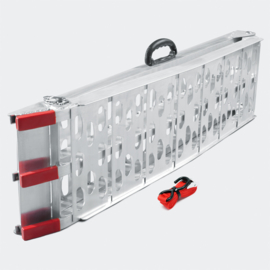 Oprijplaat opvouwbaar draagbaar aluminium 226cm 340kg