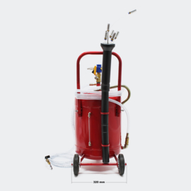 Pneumatische olie afzuiger oliepomp 22,7 liter
