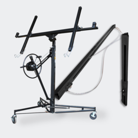 Gipsplaatlift PRO XXL gyproclift heftafel tot 68kg + uitbreiding