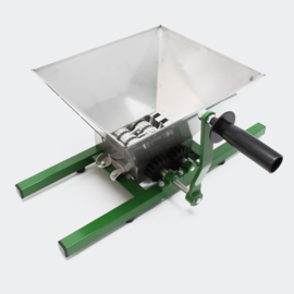 Fruitmolen aluminium fruit crusher met handslinger 7 liter