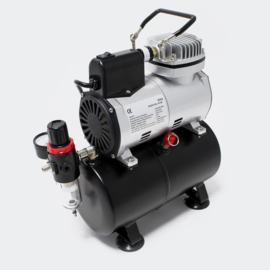 Airbrush Compressor AF186 met start-stop automatische manometer