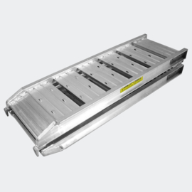 Oprijplaat opvouwbaar draagbaar aluminium 182cm 200kg