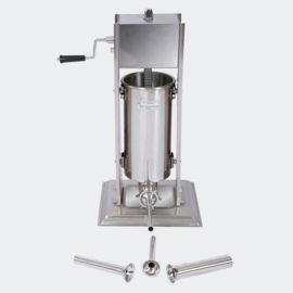 Professionele worstvulmachine inox 5 liter worstenvuller