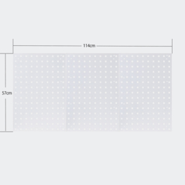Werktafel gereedschapskast wit/zwart