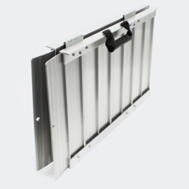 Opklapbare rolstoelhelling oprijplaat aluminium 62cm 270kg