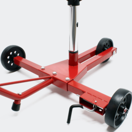 Velgenboom aluminium trolley voor 4 wielen
